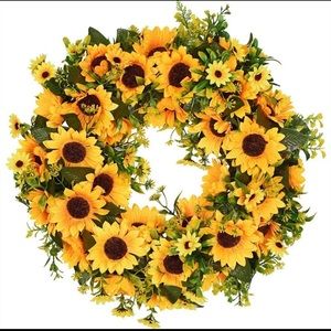 Sunflower 16” wreath